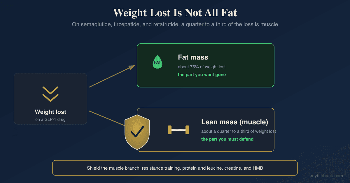 Keeping Muscle On GLP-1 Drugs: Semaglutide, Tirzepatide, And Retatrutide