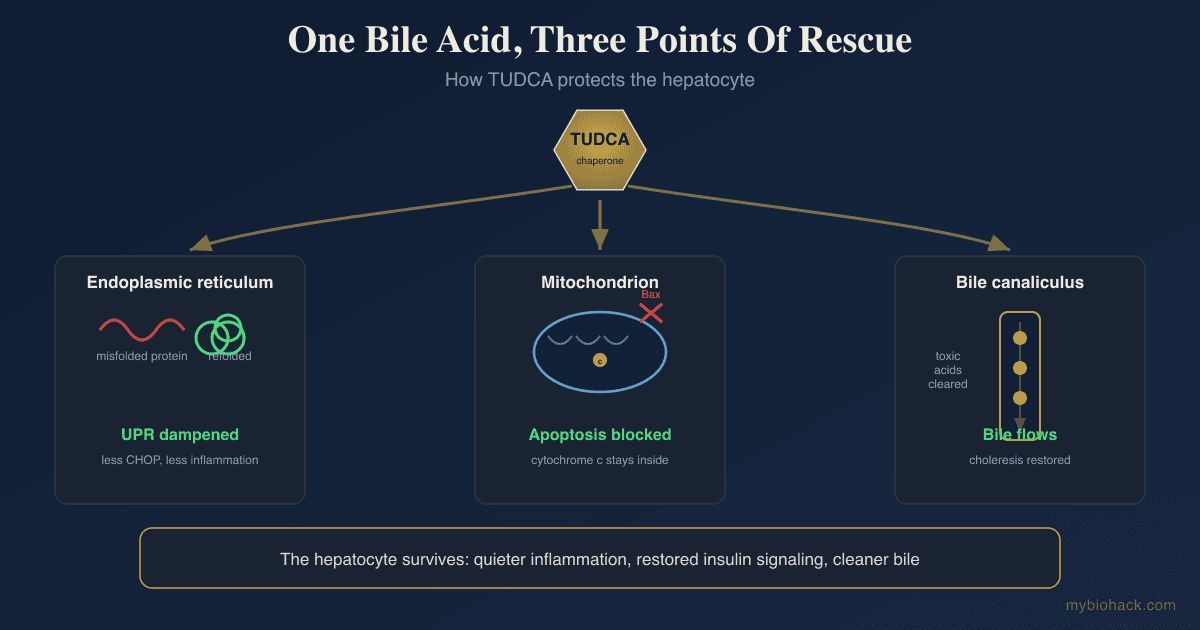 9 Benefits Of TUDCA: The Bile Acid That Eases ER Stress, Protects The Liver, And Supports The Mitochondria